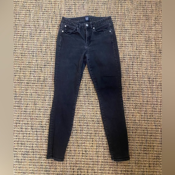 GAP Denim - Gap Curvy True Skinny Jeans in Black Denim